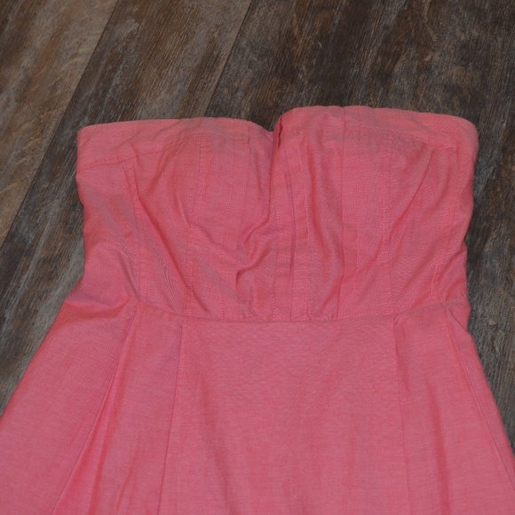 Season. J - Strapless Pink Dress - Picture 3 of 15